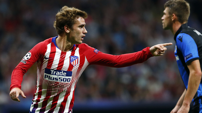 Un doblete de Griezmann guía el triunfo del Atleti ante el Brujas