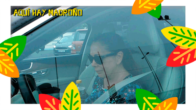 Una reportera entrevista a Isabel Pantoja desde la ventana de su coche