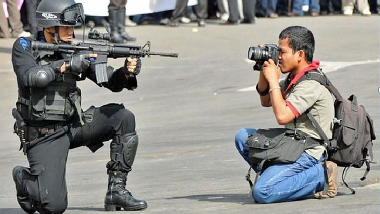 La dura vida de los corresponsales de guerra