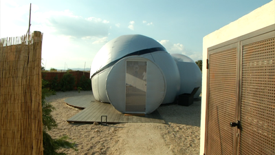 ¿Unas vacaciones en un hotel hinchable?