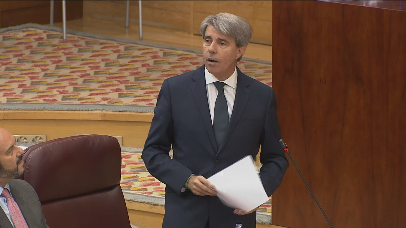 Sesión de control al Gobierno en la Asamblea de Madrid
