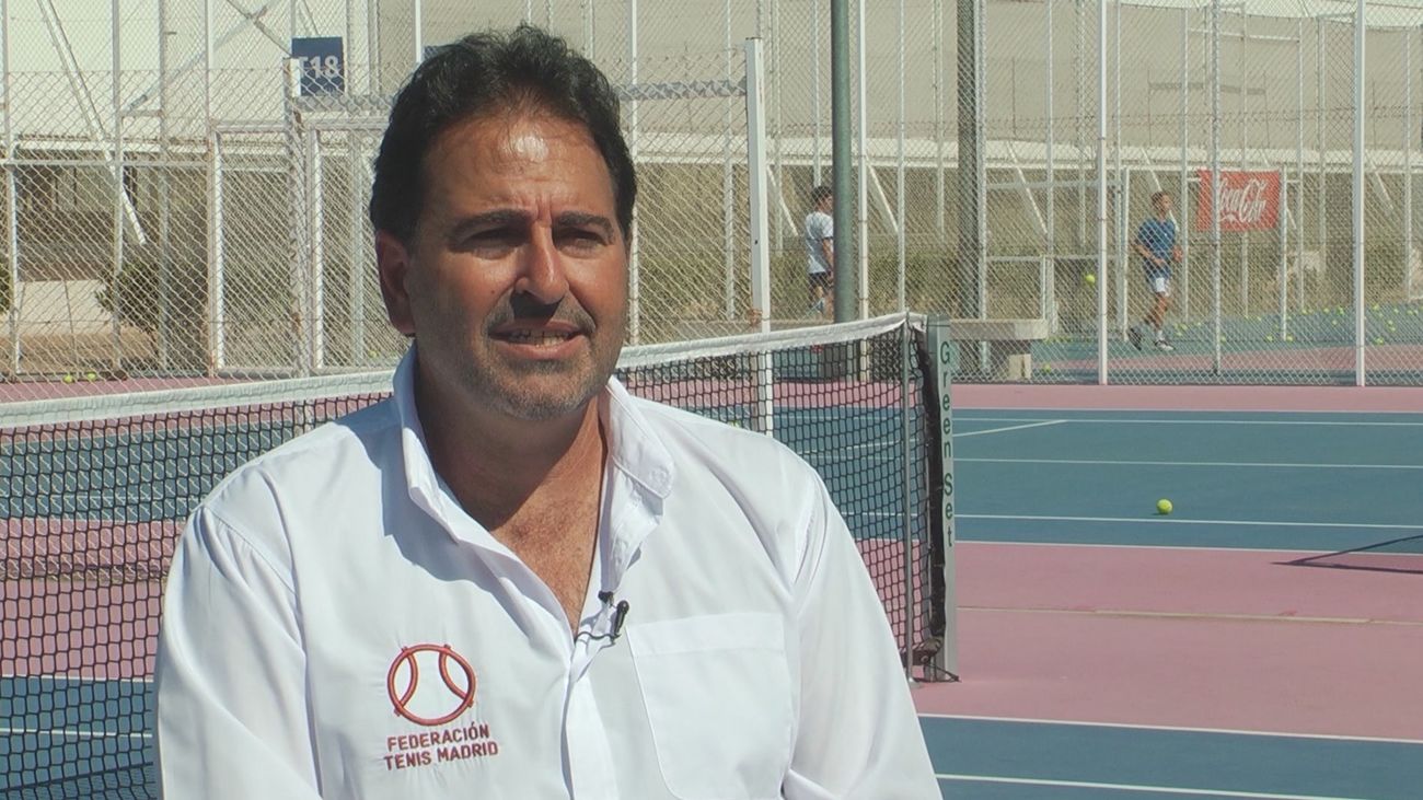 Juan Luis Rascón, presidente de la Federación de Tenis de Madrid