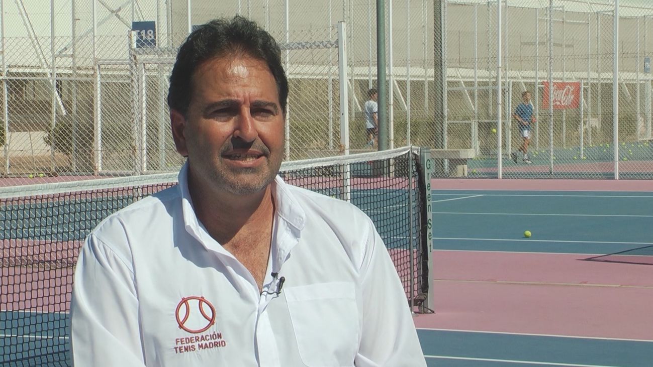 Juan Luis Rascón, presidente de la Federación de Tenis de Madrid
