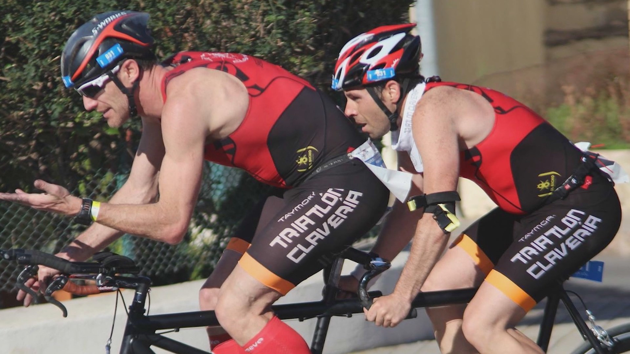 Roberto Suero, la historia de superación del triatleta ciego