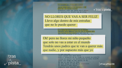 La cruel carta que entregaban a los niños robados