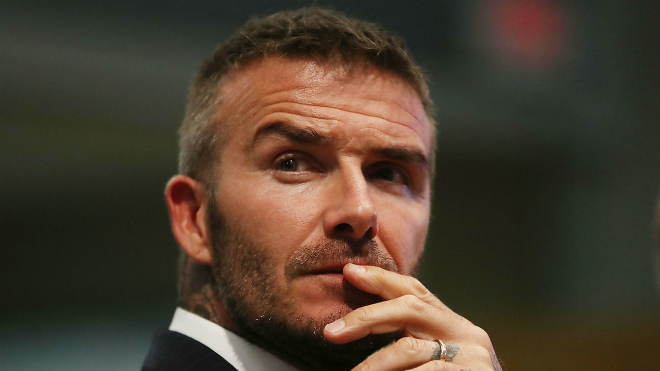 David Beckham ya no es lo que era