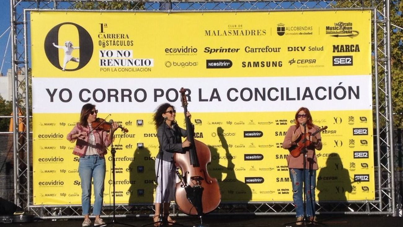 Los sonidos de la carrera 'Yo corro por la conciliación'