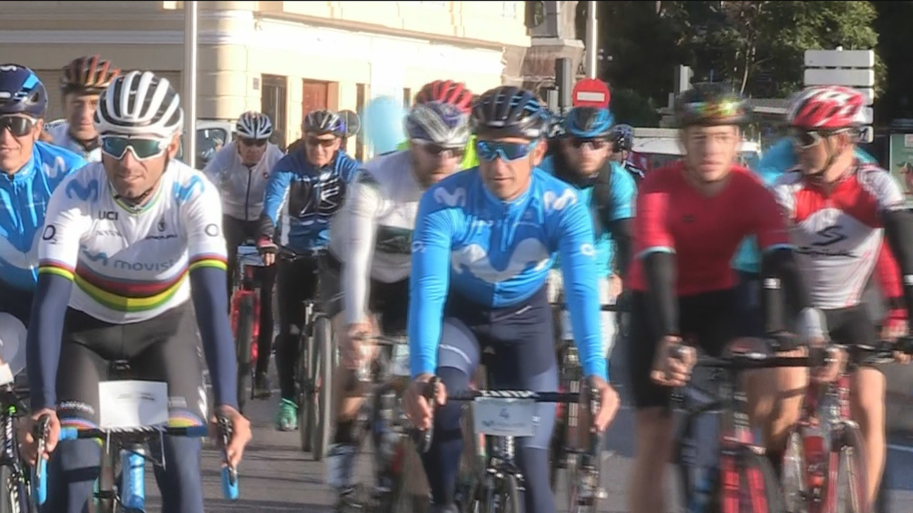 La Castellana se llena de bicicletas