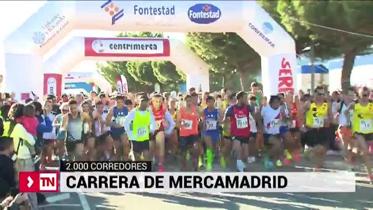 7000 personas participan en la carrera 10K de Mercamadrid