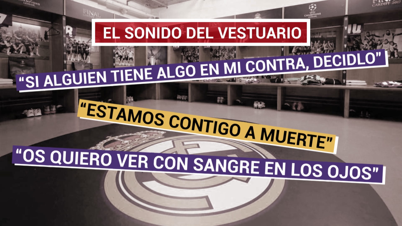 ¿Qué pasó en el vestuario del Sevilla?