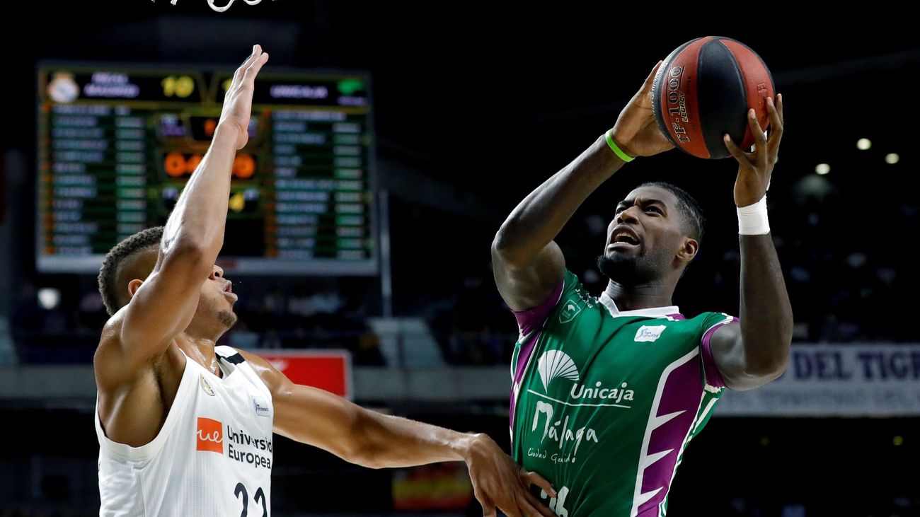 El Real Madrid vence al Unicaja en el Palacio