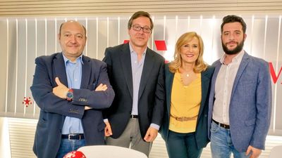 Cara a cara entre César Zafra y Alfonso Serrano