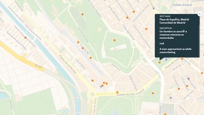 ¿Cuáles son los puntos más inseguros para las mujeres en Madrid?