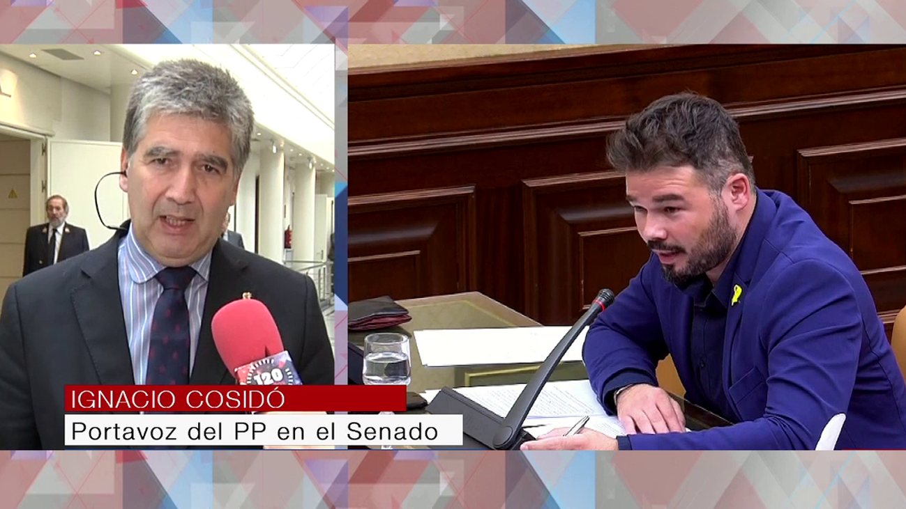 Ignacio Cosidó: "El señor Rufián tiene una actitud lamentable, intolerable y de mala educación"