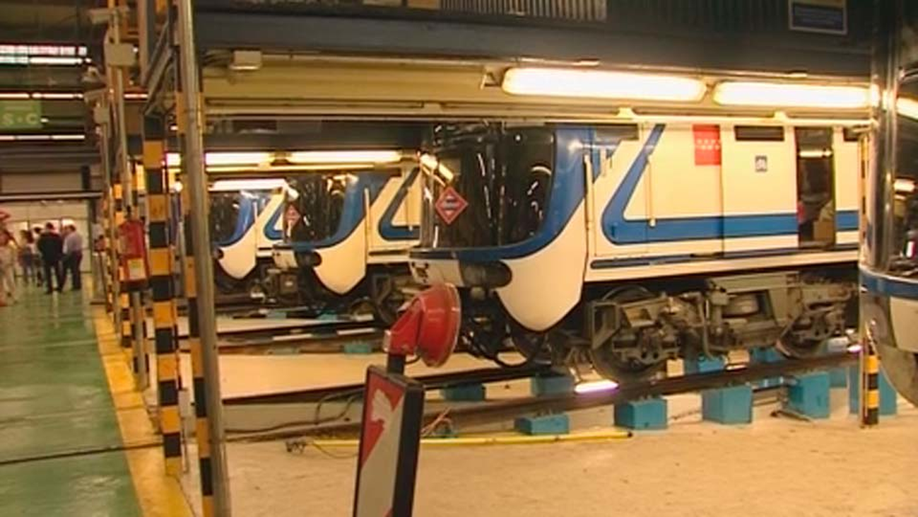 Metro de Madrid detecta amianto en la pintura de trenes de la línea 1