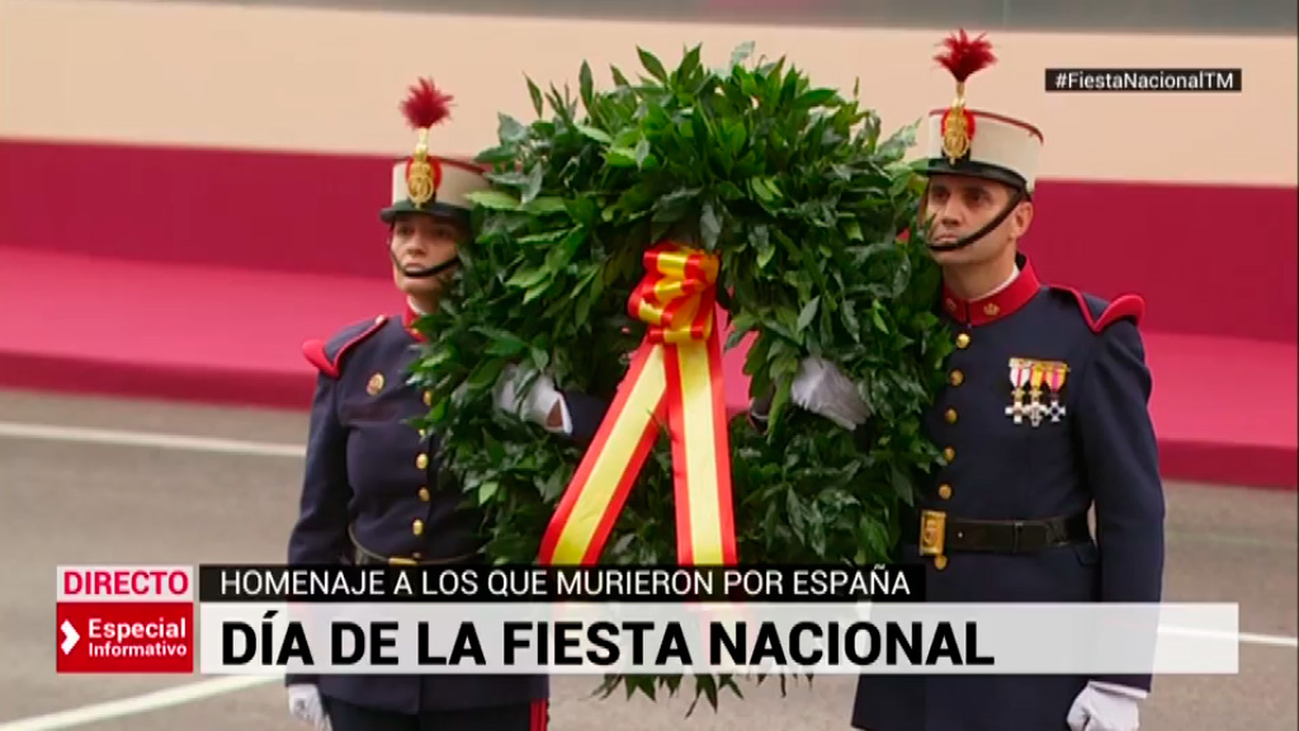 Homenaje a los caídos por España