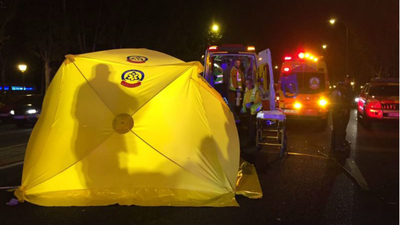 Muere una adolescente tras ser arrollada por una furgoneta en la Avenida de la Ilustración