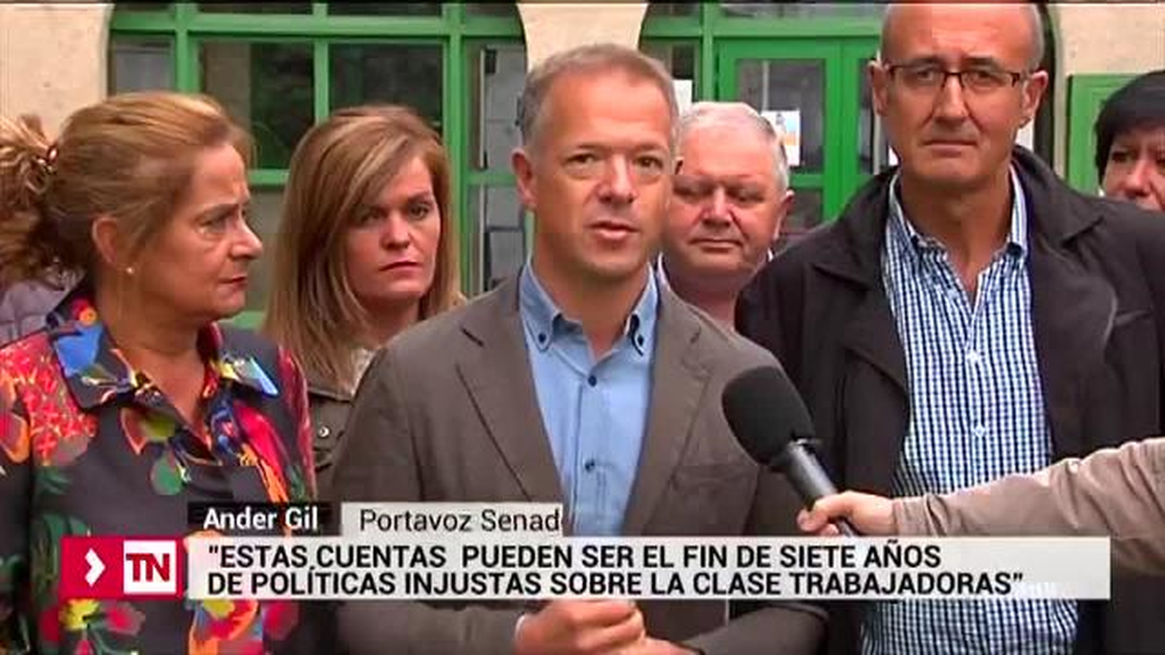 Ander Gil (PSOE): "los Presupuestos serán el principio del fin de las políticas injustas"