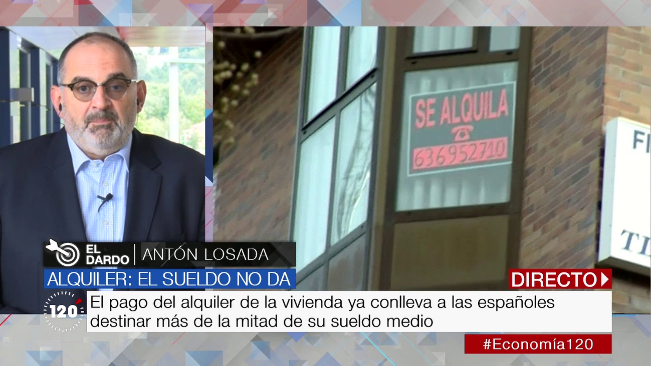Antón Losada: "Es imposible construir un proyecto vital si tienes que dedicar más de la mitad de tus ingresos a pagar la vivienda"