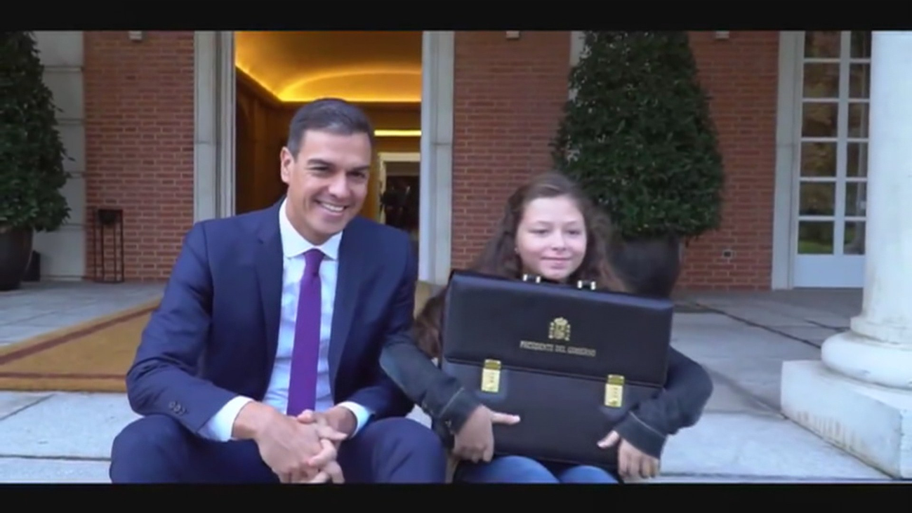 Irene, presidenta del Gobierno por un día