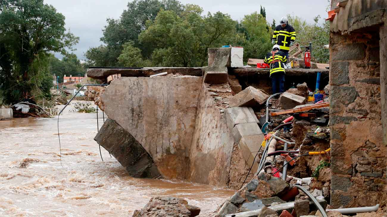 Once muertos y un desparecido por las inundaciones de Leslie en el sur de Francia