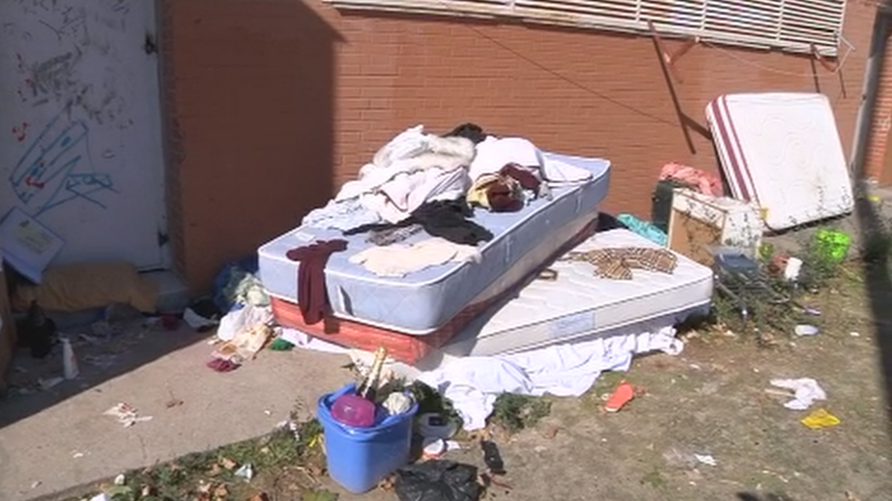 Okupas conflictivos en San Blas