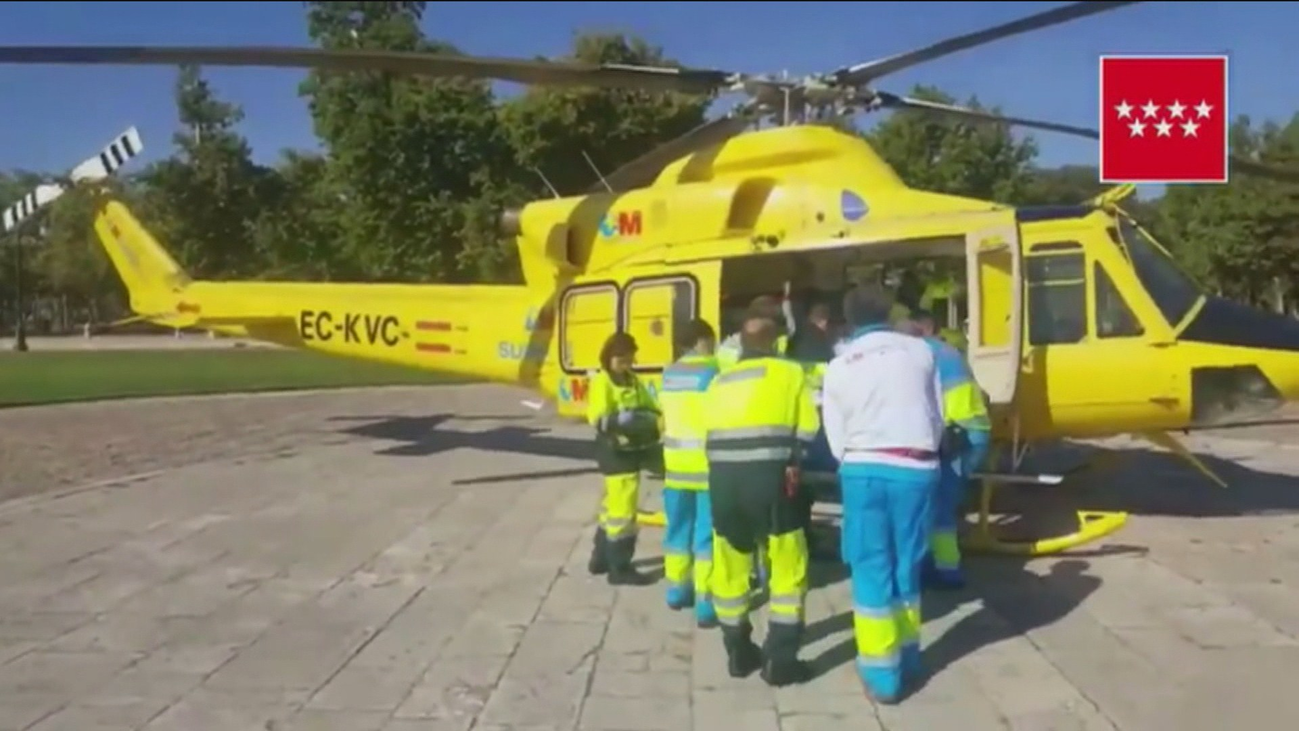 El nuevo helicóptero del SUMMA no puede aterrizar en el helipuerto del 12 de Octubre