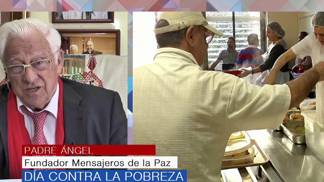 El mensaje del Padre Ángel al Gobierno por la pobreza infantil: “A veces no basta solo con palabras y promesas”