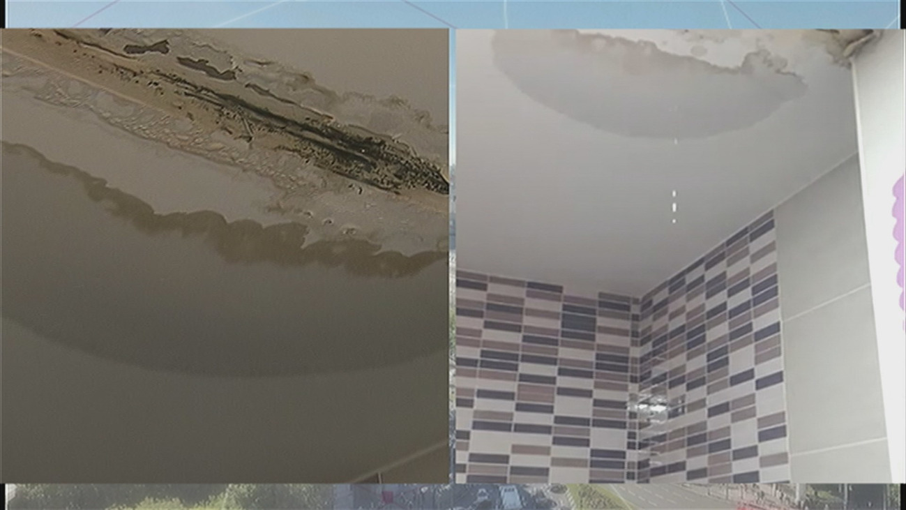 Unos okupas llenan de goteras a sus vecinos en Parla