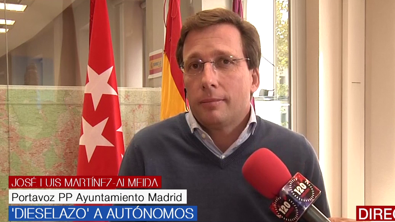 Martínez Almeida: "La subida del diésel es un castigo y se dirige directamente contra la clase media"