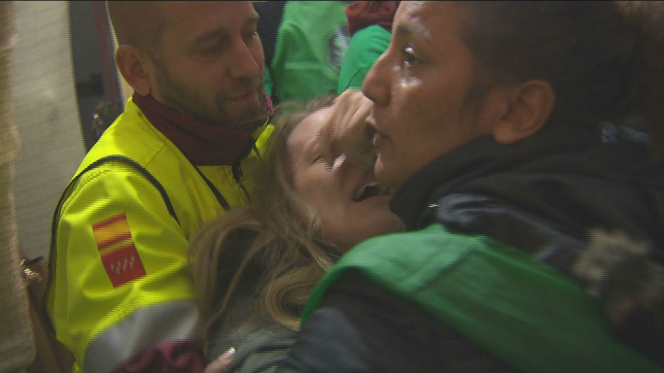 Desahuciado un matrimonio de jubilados de Parla con un hijo con discapacidad