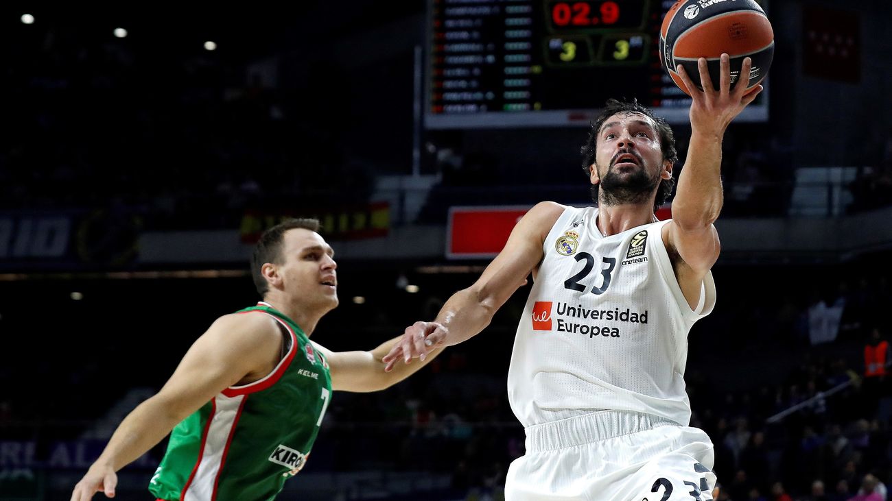 Sergio Llull ante el Baskonia