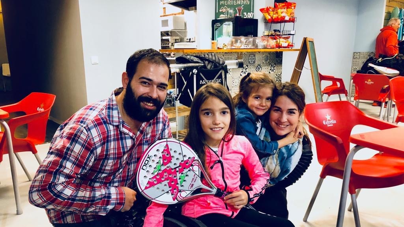 Iraide no se da por vencida pese a su lesión medular