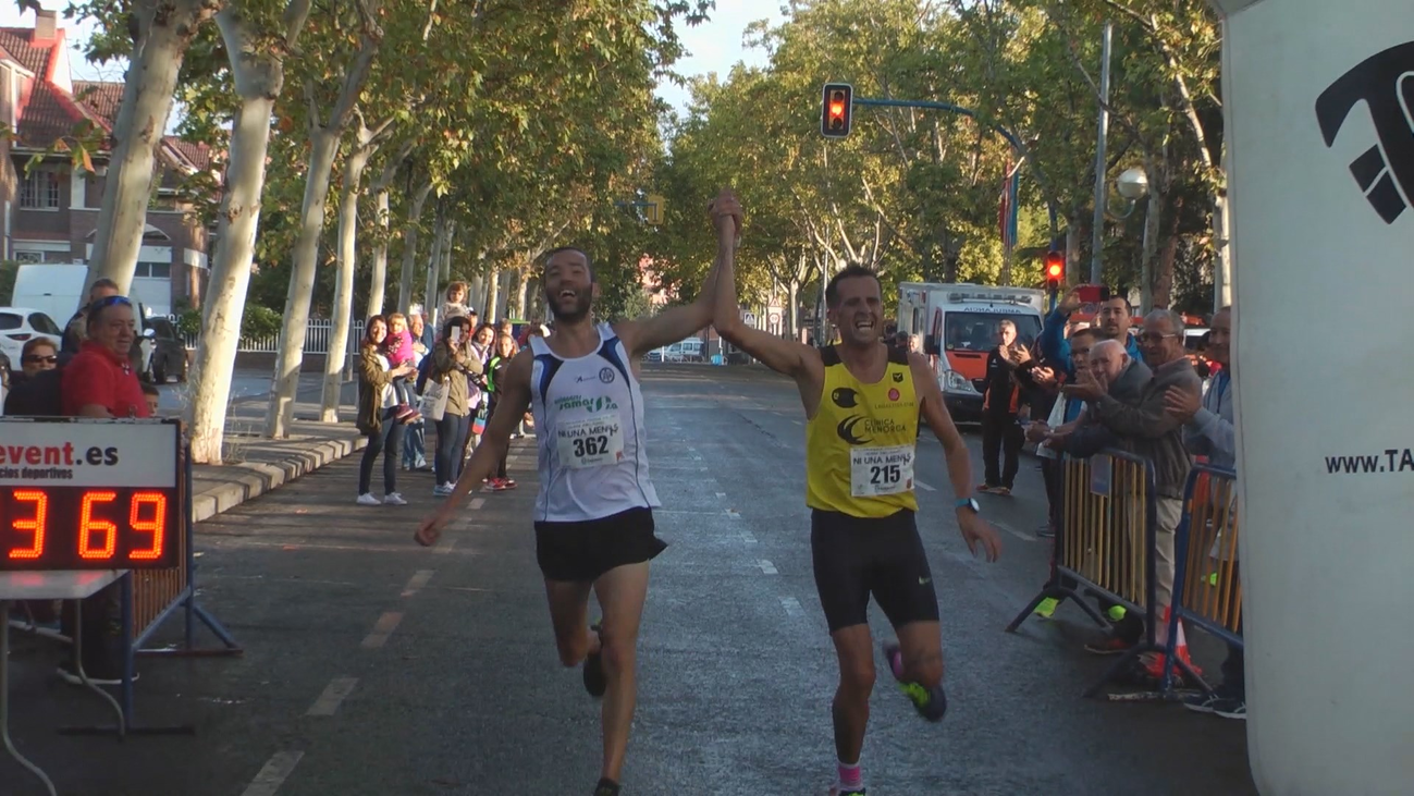 Solidaridad y diversión en la Carrera Popular San Nicasio