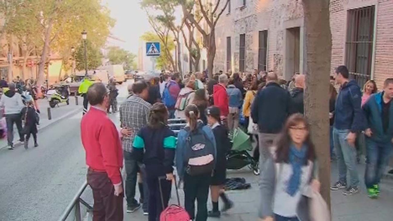 Los padres de alumnos afectados por Madrid Central amenazan con acampar en Cibeles