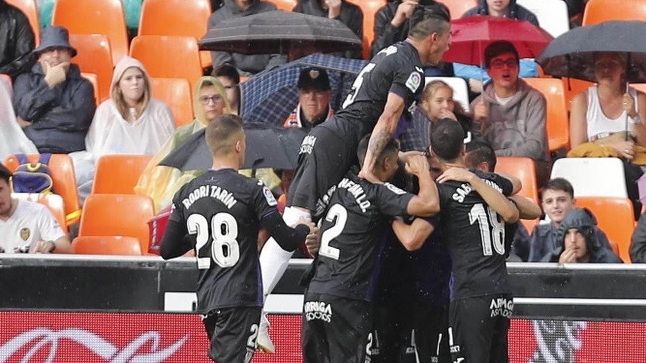 Gol de Gumbau al Valencia