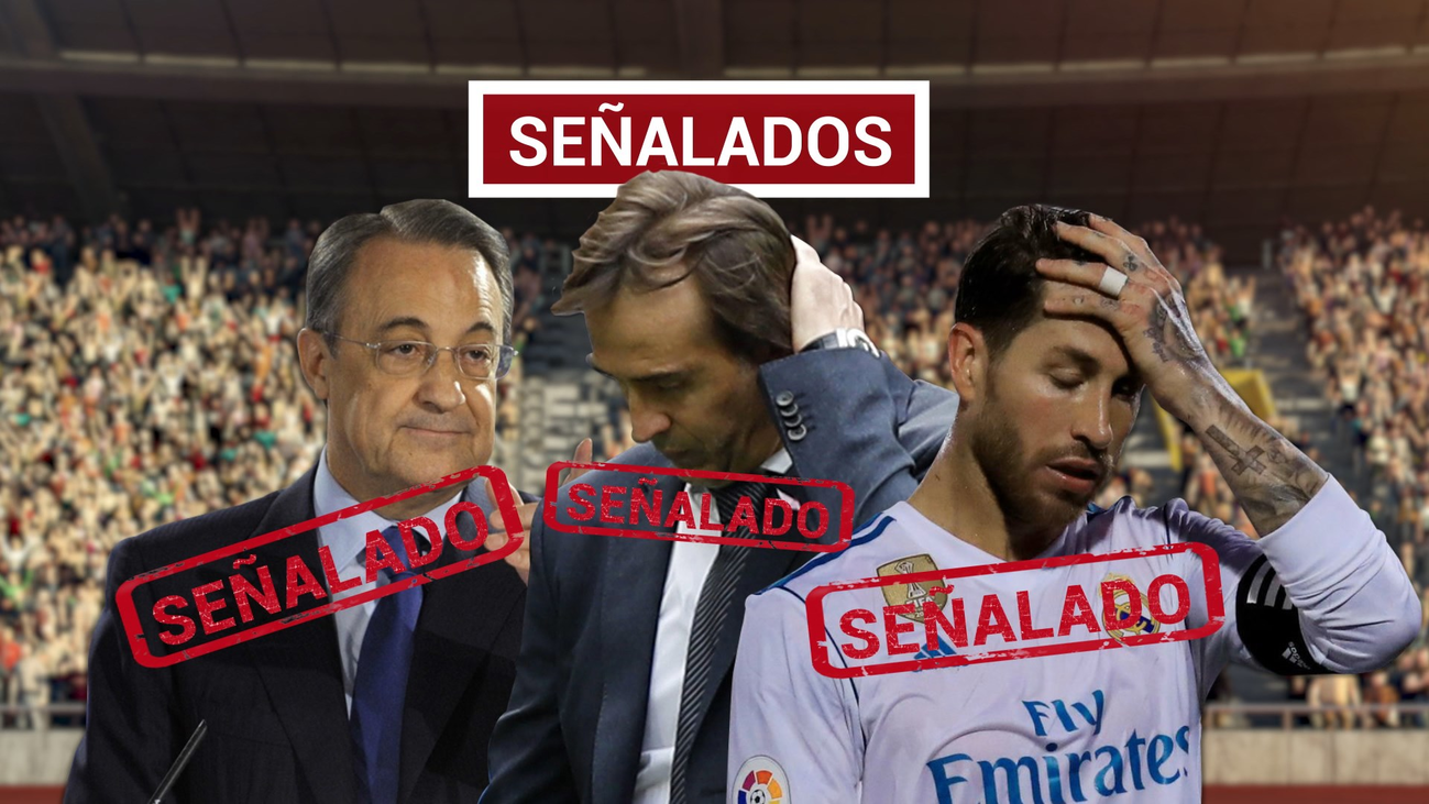 Los retratados en la crisis del Real Madrid