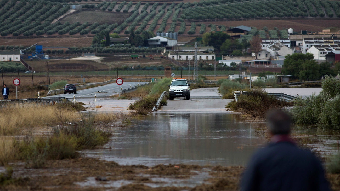 El Gobierno inicia los trabajos para la declaración de Málaga como zona catastrófica