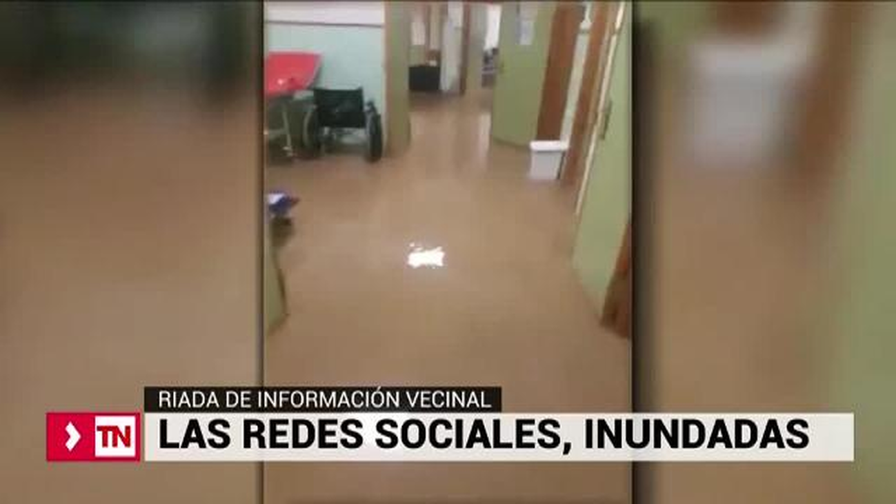 Los vecinos de Málaga inundan las redes sociales de información