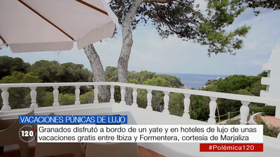 Las vacaciones de lujo de Granados en Ibiza