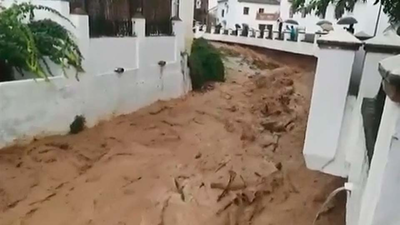 Málaga intenta recuperar la normalidad tras los destrozos povocados por las lluvias