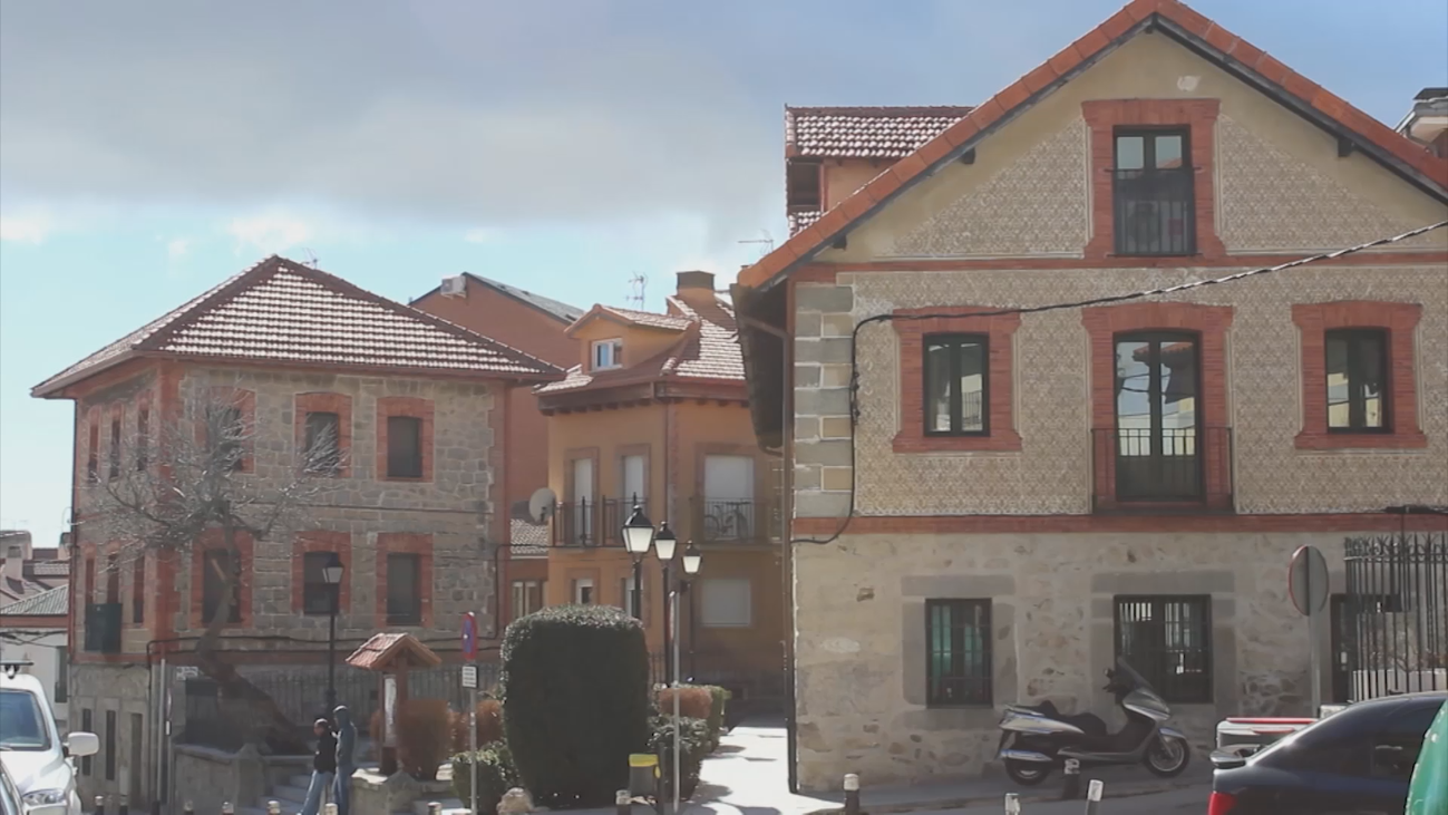 Cercedilla, al pie de la sierra de Guadarrama