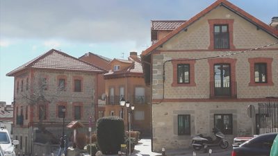Cercedilla, al pie de la sierra de Guadarrama