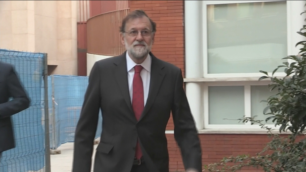 Rajoy se incorpora a su plaza en el Registro Mercantil de Madrid