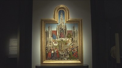 "La fuente de la gracia" de Van Eyck recuperada en El Prado