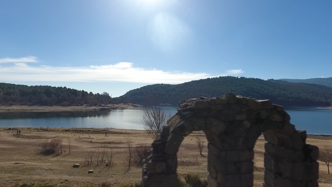 Embalse de La Jarosa, la ruta del agua