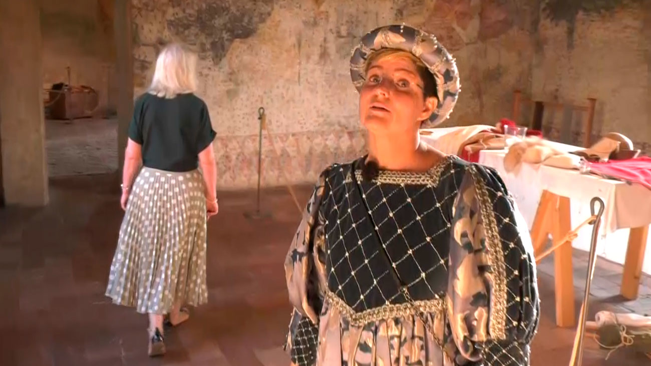 Nos trasladamos a la época medieval en el Castillo de Malpaga