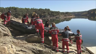 Emergencias enseña en Buitrago cómo actuar tras la rotura de una presa