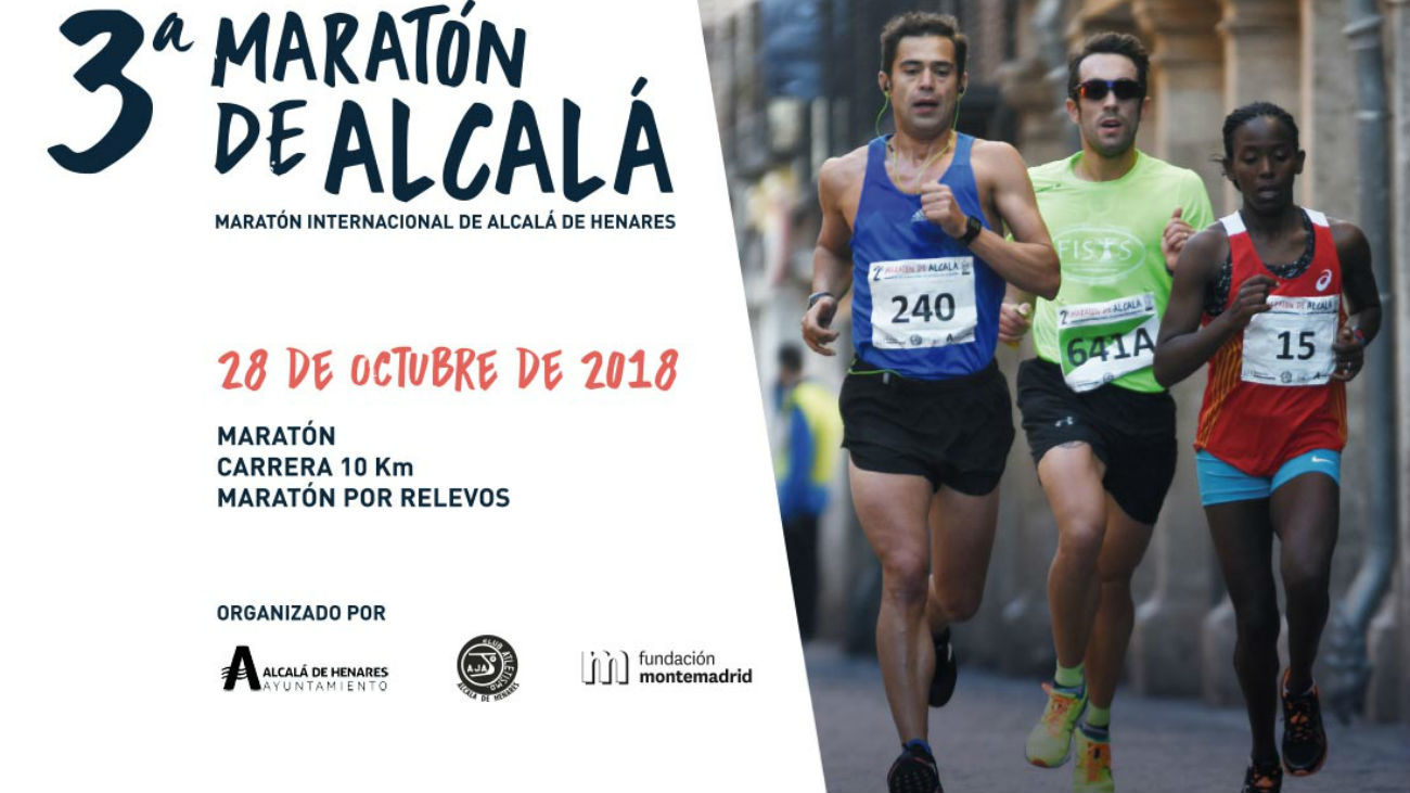 Alcalá celebra este domingo  la III edición de la Maratón Internacional
