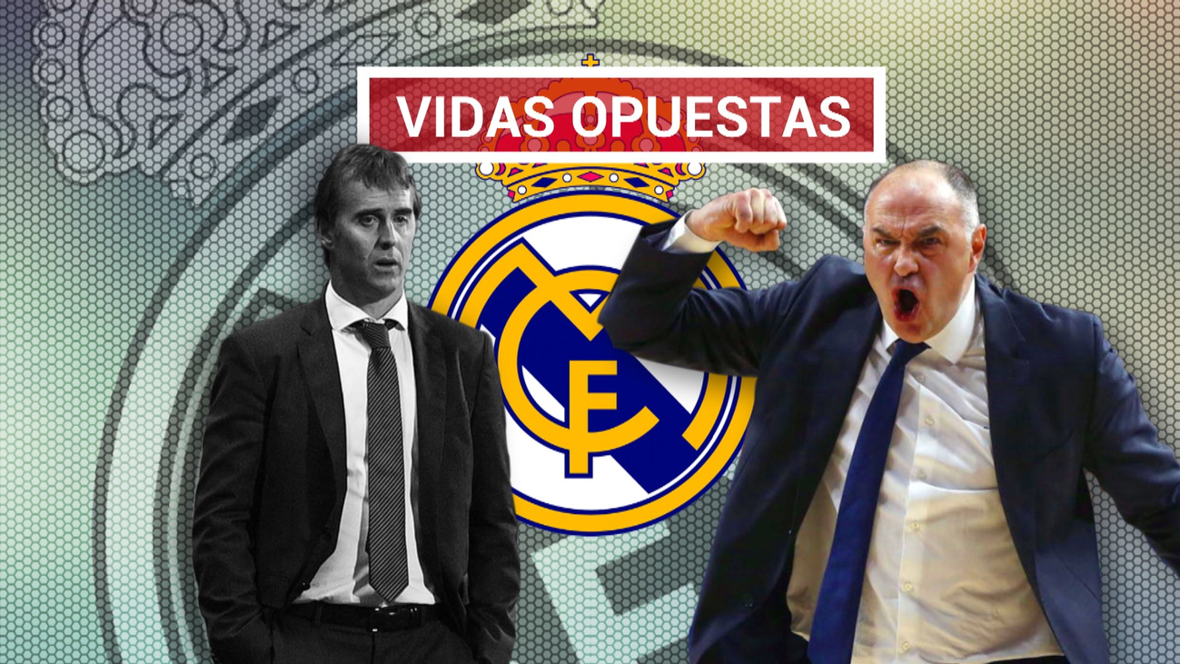 Laso y Lopetegui, vidas opuestas